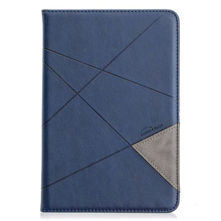 Чохол UniCase Geometric Style для iPad mini 5 (2019) - Blue: фото 2 з 10
