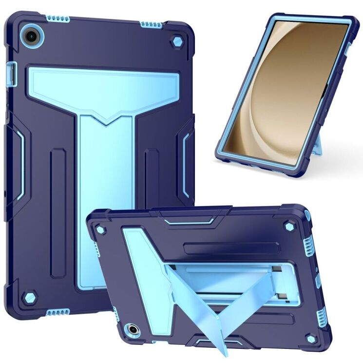 Чехол UniCase Hybrid Stand для Samsung Galaxy Tab A9 Plus (X210/216) - Navy Blue / Blue: фото 1 из 5
