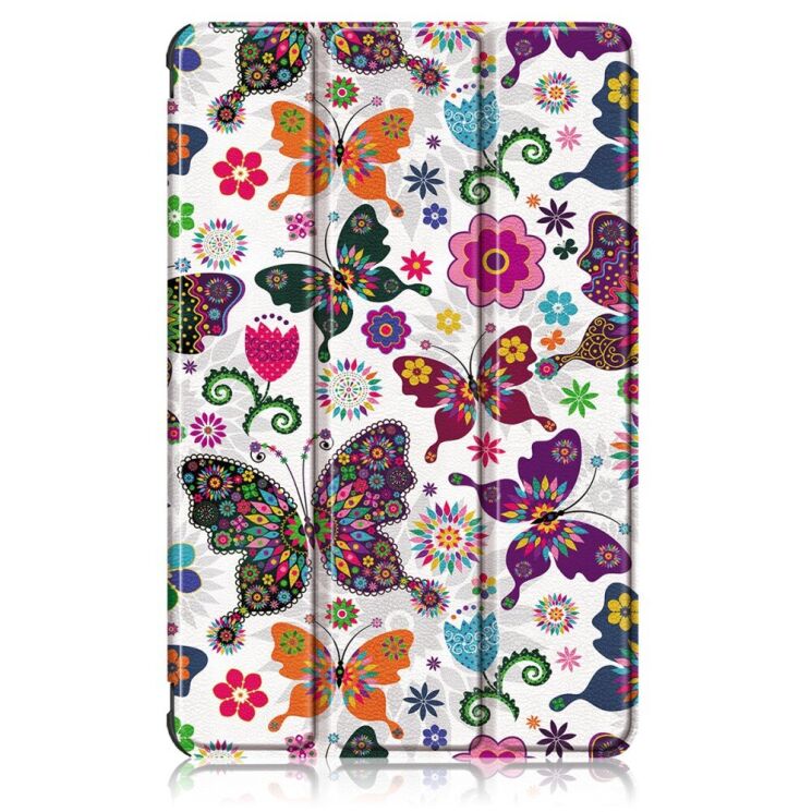 Чехол UniCase Life Style для Huawei MatePad 10.4 (2020/2022) - Butterflies and Flowers: фото 3 из 8
