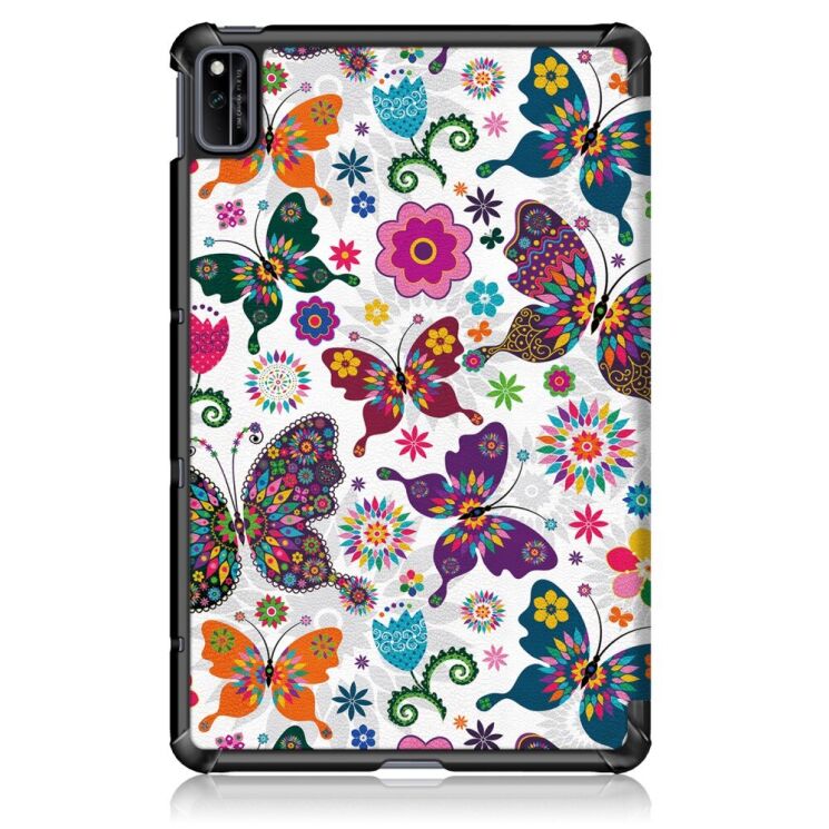 Чехол UniCase Life Style для Huawei MatePad 10.4 (2020/2022) - Butterflies and Flowers: фото 4 из 8