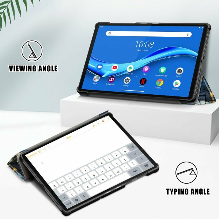 Чохол UniCase Life Style для Lenovo Tab M10 Plus 1/2 Gen (TB-X606) - Painting Pattern: фото 2 з 10
