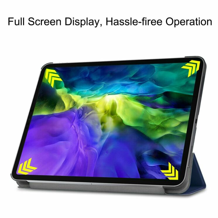 Чохол UniCase Slim для Apple iPad Pro 11 (2020/2021/2022) - Dark Blue: фото 4 з 8