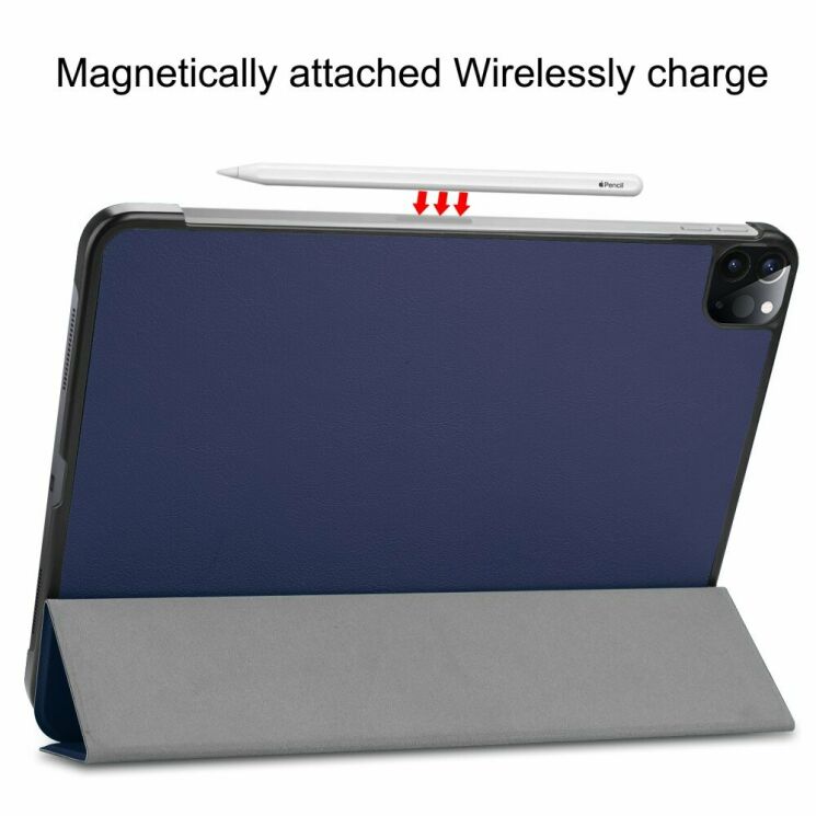 Чохол UniCase Slim для Apple iPad Pro 11 (2020/2021/2022) - Dark Blue: фото 5 з 8