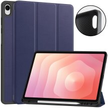 Чехол UniCase Soft UltraSlim для Samsung Galaxy Tab S12 Plus - Dark Blue: фото 1 из 11