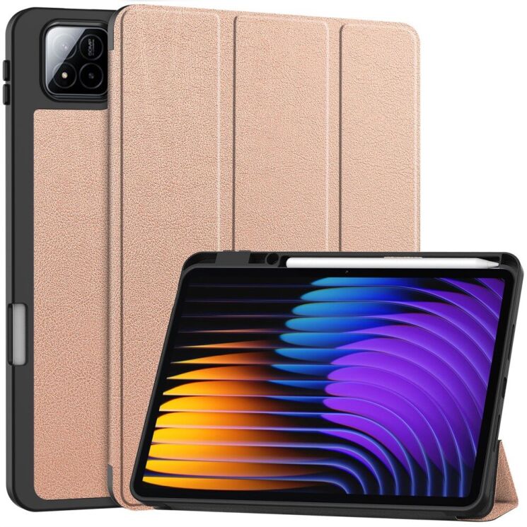Чехол UniCase Soft UltraSlim для Xiaomi Pad 7 / 7 Pro - Rose Gold: фото 1 из 9