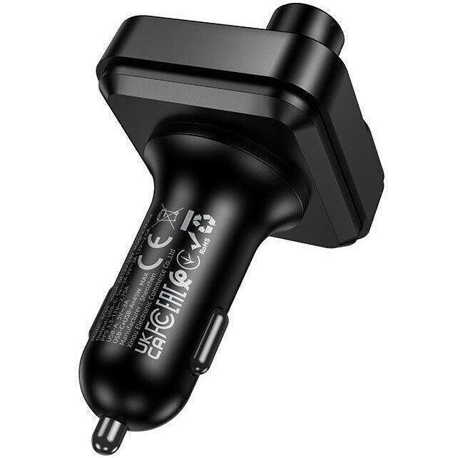 FM модулятор BOROFONE BC61 45W (2USB + Type-C) - Black (923316B) FM модулятор BOROFONE BC61 45W (2USB + Type-C) - Black: фото 5 из 8