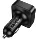 FM модулятор Hoco E87 Delta 35W (Type-C + 2USB) - Black (923312B). Фото 6 из 9