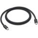Кабель Apple Thunderbolt 4 Type-C to Type-C (100W, 1m) MU883 - Black (896479B). Фото 2 из 3