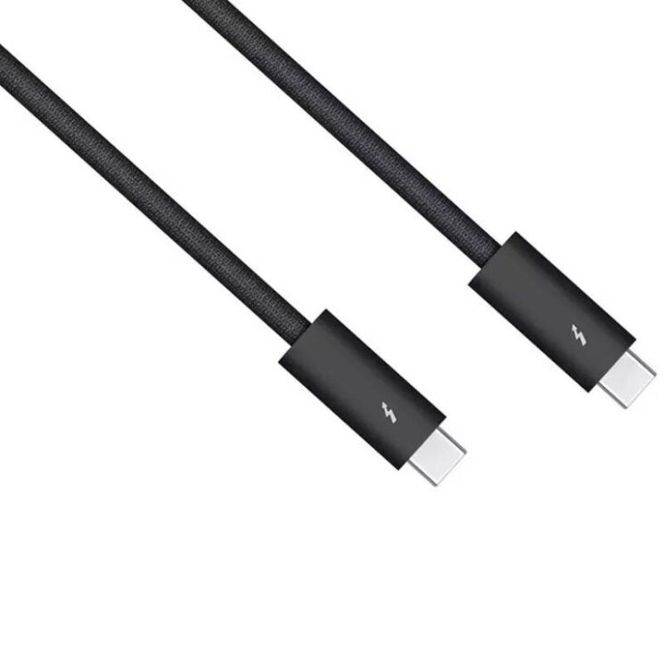Кабель Apple Thunderbolt 4 Type-C to Type-C (100W, 1m) MU883 - Black: фото 3 из 3