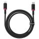 Кабель Baseus Dura Series Type-C to Lightning (20W, 1m) P10377800U01-01 - Black / Red (896349BR). Фото 2 з 18