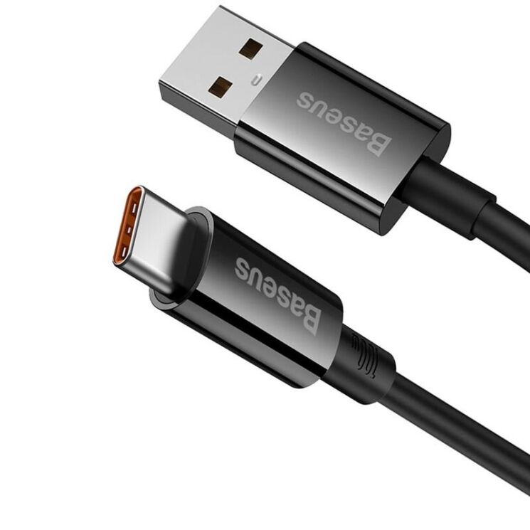 Кабель Baseus Superior Series USB to Type-C (100W, 1m) P10320102114-00 - Black: фото 2 з 20