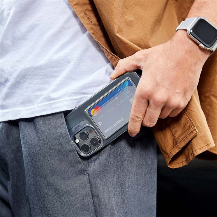 Кардхолдер Reframe Magnetic Slim - Transparent: фото 7 з 9