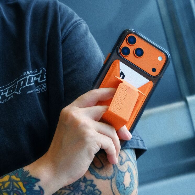 Кардхолдер SKINARMA HAXA Kado Magnetic (SK-KADO-HAXABLU) - Blue: фото 3 з 3