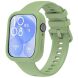 Комплект (чохол і ремінець) Deexe Silicone Set для Huawei Watch Fit 3 - Green (357102G). Фото 1 з 9