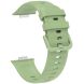 Комплект (чохол і ремінець) Deexe Silicone Set для Huawei Watch Fit 3 - Green (357102G). Фото 3 з 9