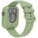 Комплект (чохол і ремінець) Deexe Silicone Set для Huawei Watch Fit 3 - Green (357102G). Фото 2 з 9