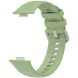 Комплект (чохол і ремінець) Deexe Silicone Set для Huawei Watch Fit 3 - Green (357102G). Фото 4 з 9