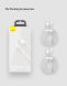 Комплект кабелів (2шт) Baseus Simple Wisdom USB to Lightning (2.4A, 1.5m) TZCALZJ-02 - White (895971W). Фото 15 з 15