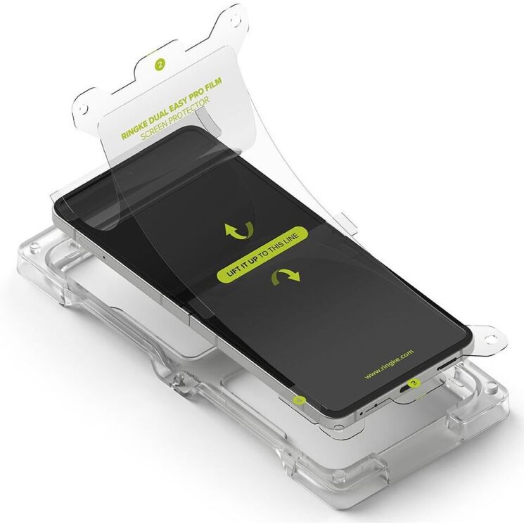 Комплект защитных пленок Ringke Dual Easy Pro для Samsung Galaxy Flip 7 (8800293855880): фото 4 из 20