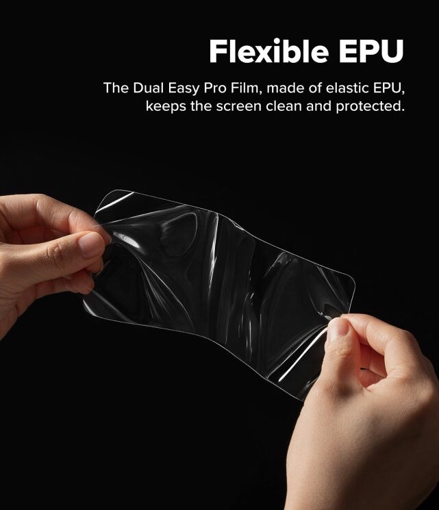 Комплект защитных пленок Ringke Dual Easy Pro для Samsung Galaxy Flip 7 (8800293855880): фото 11 из 20