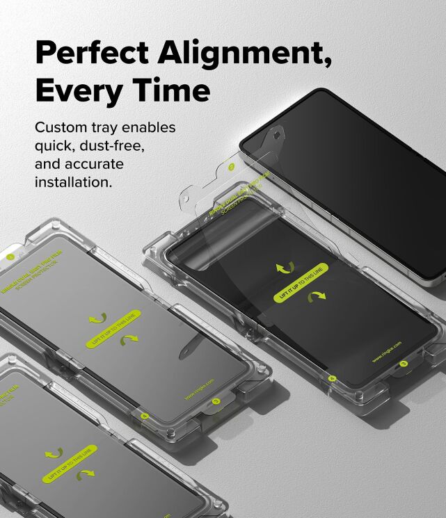 Комплект защитных пленок Ringke Dual Easy Pro для Samsung Galaxy Flip 7 (8800293855880): фото 7 из 20