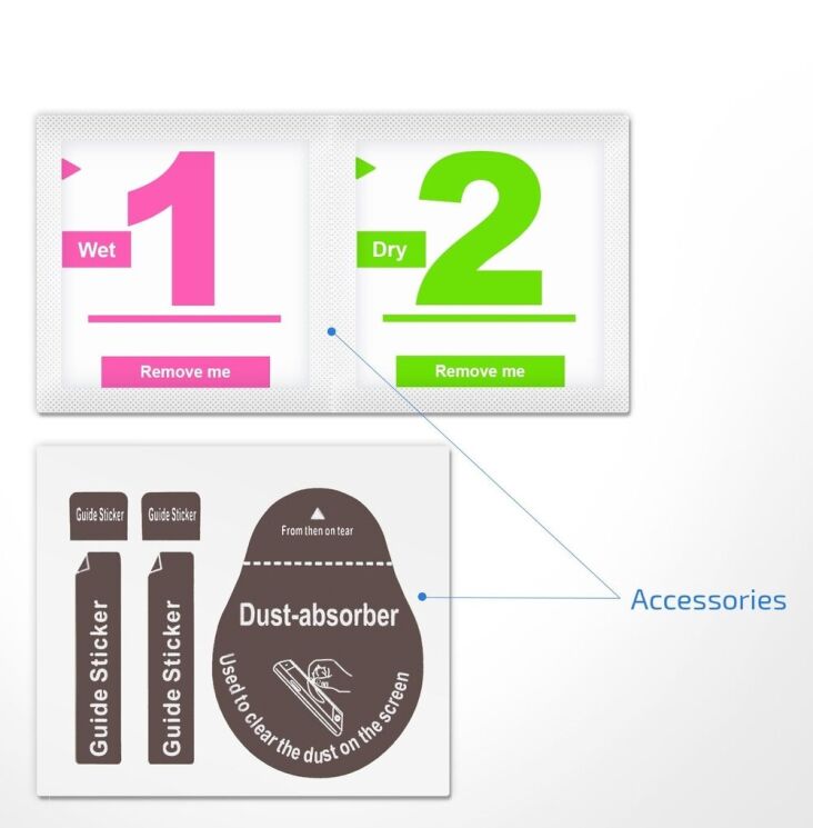 Комплект захисних стекол (2 в 1) 2E Basic Full Glue для Samsung Galaxy M12 (M125) - Black: фото 6 з 6