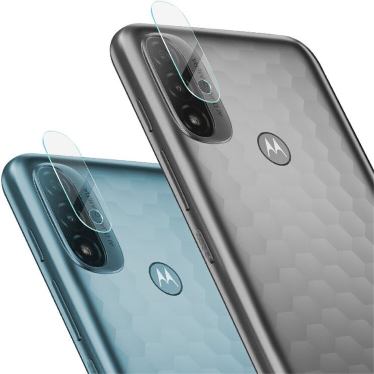 Комплект защитных стекол на камеру IMAK Camera Lens Protector для Motorola Moto E20: фото 2 из 12