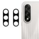 Комплект захисного скла на задню камеру Deexe Black Lens Protector для OnePlus Nord 5 / Ace 5 Ultra - Black (387519B). Фото 1 з 5