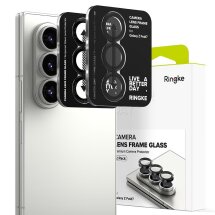 Комплект защитных стекол Ringke Camera Lens Frame Glass для Samsung Galaxy Fold 7 (8800293855484) - Black: фото 1 из 18