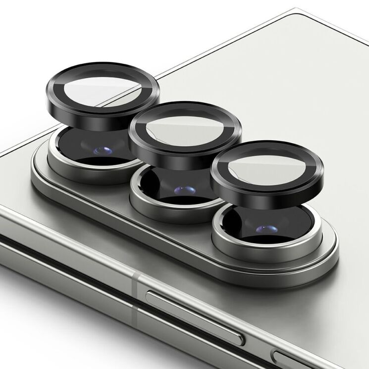 Комплект защитных стекол Ringke Camera Lens Frame Glass для Samsung Galaxy Fold 7 (8800293855484) - Black: фото 2 из 18
