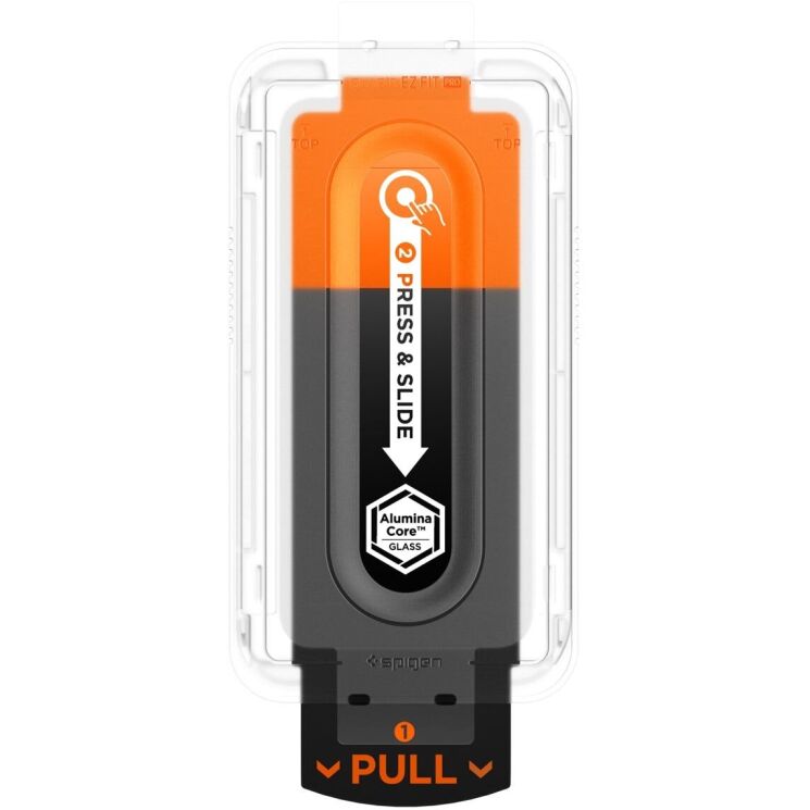 Комплект защитных стекол Spigen GLAS.tR EZ Fit Pro (FP) для Google Pixel 10 Pro Fold (AGL09665): фото 9 из 16