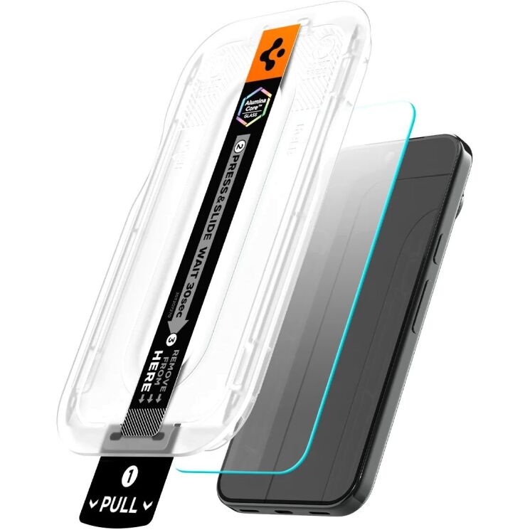 Комплект захисних стекол Spigen GLAS.tR EZ Fit Pro (FP) для Google Pixel 11 / 11 Pro (AGL11480): фото 3 з 12