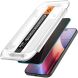 Комплект защитных стекол Spigen (SGP) GLAS.tR EZ Fit Privacy для Apple iPhone 16 Pro (366214). Фото 3 из 14