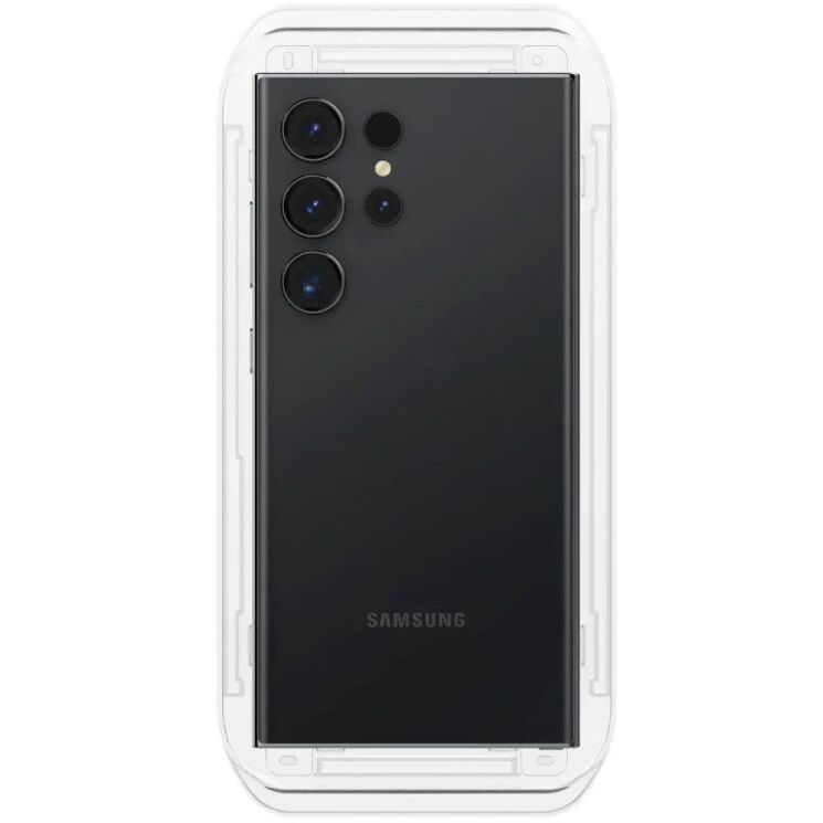 Комплект защитных стекол Spigen (SGP) GLAS.tR EZ Fit Sensor Protected для Samsung Galaxy S24 Ultra (S928): фото 3 из 10