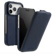 Шкіряний чохол MELKCO Jacka Type для iPhone 18 Pro Max - Blue (423868L)