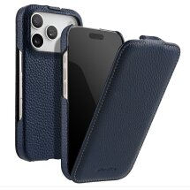 Шкіряний чохол MELKCO Jacka Type для iPhone 18 Pro Max - Blue: фото 1 з 5