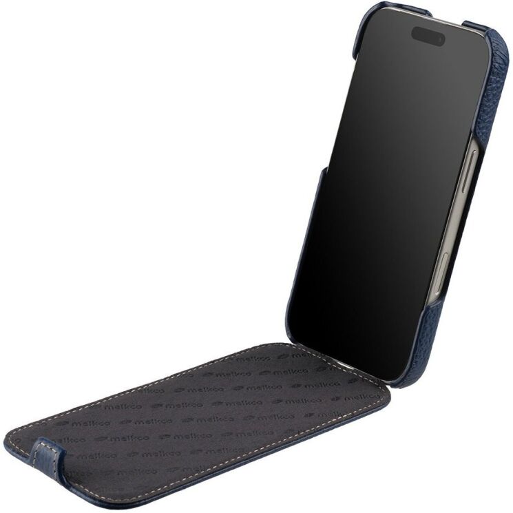 Шкіряний чохол MELKCO Jacka Type для iPhone 18 Pro Max - Blue (423868L) Шкіряний чохол MELKCO Jacka Type для iPhone 18 Pro Max - Blue: фото 2 з 5