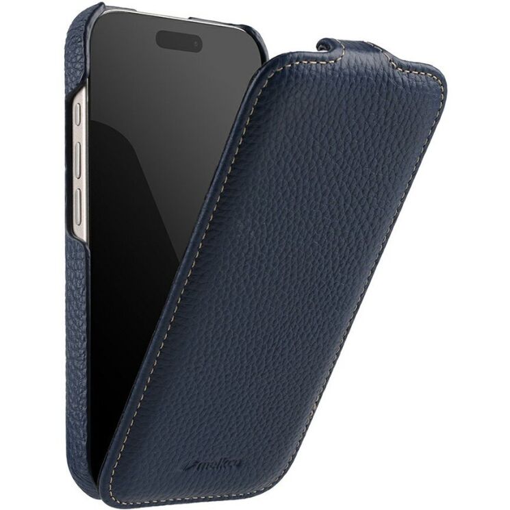 Шкіряний чохол MELKCO Jacka Type для iPhone 18 Pro Max - Blue (423868L) Шкіряний чохол MELKCO Jacka Type для iPhone 18 Pro Max - Blue: фото 3 з 5