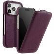 Кожаный чехол MELKCO Jacka Type для iPhone 18 Pro - Purple (423659V)