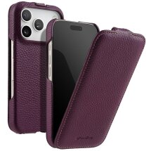 Шкіряний чохол MELKCO Jacka Type для iPhone 18 Pro - Purple: фото 1 з 5