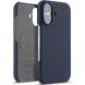 Кожаный чехол MELKCO Leather Case для Apple iPhone 16 Plus - Dark Blue (360628DB). Фото 1 из 5