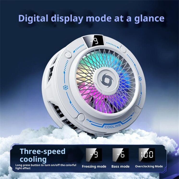 Кулер-вентилятор для смартфона Reframe K38 Magnetic Cooler - Black: фото 10 из 10