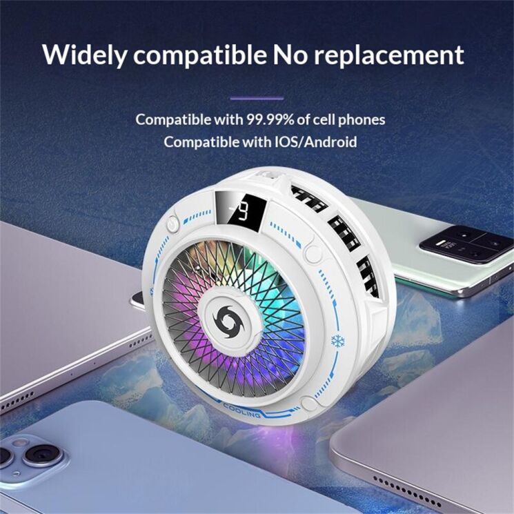 Кулер-вентилятор для смартфона Reframe K38 Magnetic Cooler - Black: фото 9 из 10
