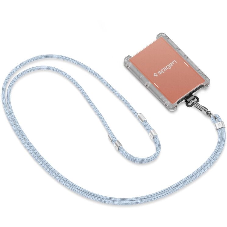 Набор ремешков Spigen (SGP) Universal Strap Set Crossbody & Wrist (AFA08364) - Mute Blue: фото 10 из 17