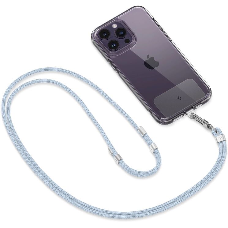Набор ремешков Spigen (SGP) Universal Strap Set Crossbody & Wrist (AFA08364) - Mute Blue: фото 9 из 17