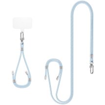 Набор ремешков Spigen (SGP) Universal Strap Set Crossbody & Wrist (AFA08364) - Mute Blue: фото 1 из 17