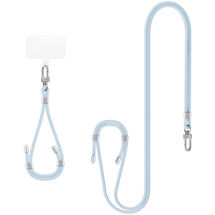 Набор ремешков Spigen (SGP) Universal Strap Set Crossbody & Wrist (AFA08364) - Mute Blue: фото 1 из 17