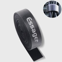 Органайзер для кабелю ESSAGER Strap Cable (2m) - Black: фото 1 з 9
