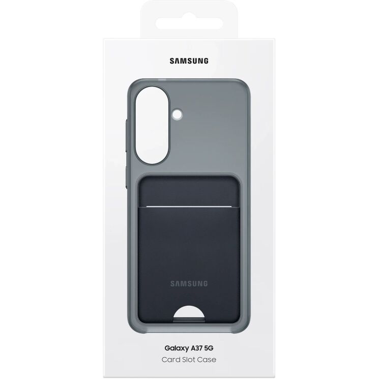 Оригинальный чехол Card Slot Case для Samsung Galaxy A37 (A376) EF-OA376TBEGWW - Black: фото 6 из 6