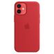 Оригінальний чохол MagSafe Silicone Case для Apple iPhone 12 mini (MHKW3ZE/A) - (PRODUCT) RED (253694R). Фото 3 з 6